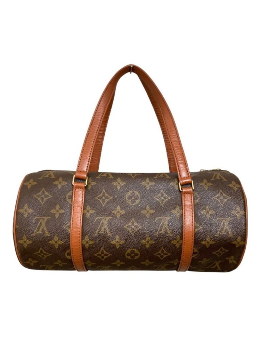 Louis Vuitton Papillon 30 GM Monogram Roll Boston Bag Brown - Picture 2 of 15